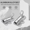 Hordion 4 Packs Self Closing Latch Spring Door Lock, Resilient