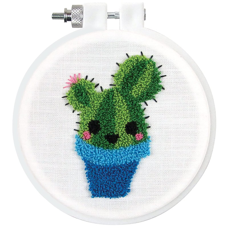 Design Works Punch Needle Kit - Cactus