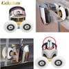 Cokritsm Shower Cubicle Rollers, 25 mm Shower Door Rollers, 8