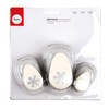 Rayher Paper Craft Punch Set with Snowflake Design, 3 Lever