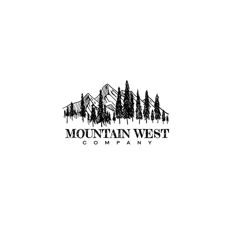 Mountain West Company 48 fl oz Square Clear Jar with