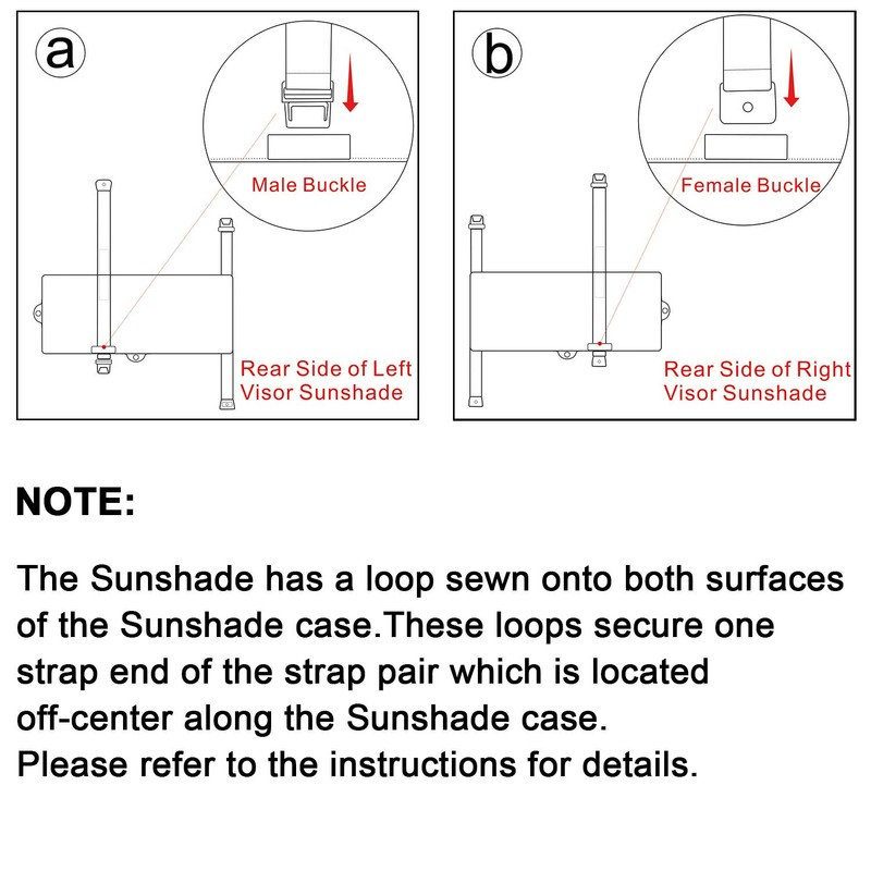 Car Visor Extender, FULLONG Car Sunshade, Windshield and Side Window