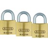 Abus 05407 Brass Padlock, 45/20, 3983-20