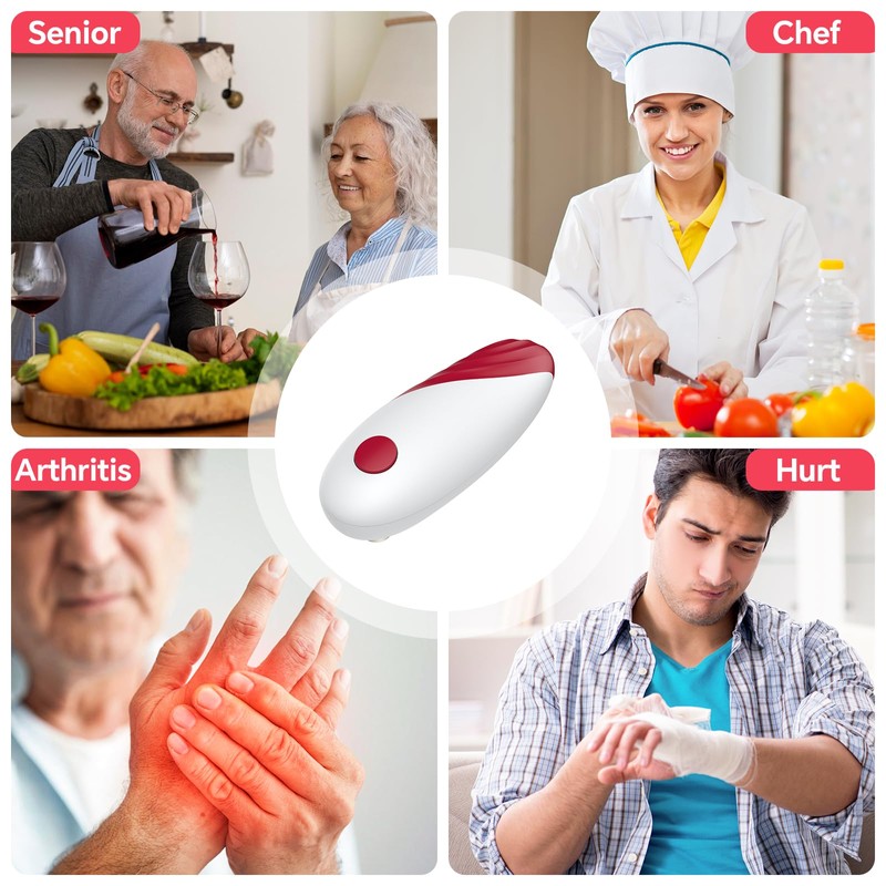 Osnil Auto Electric can Opener for Kitchen One Press to