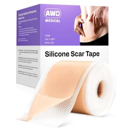 AWD Medical Medical Grade Silicone Tape - Acne Scar Treatment - C Section - Keloid - By AWD