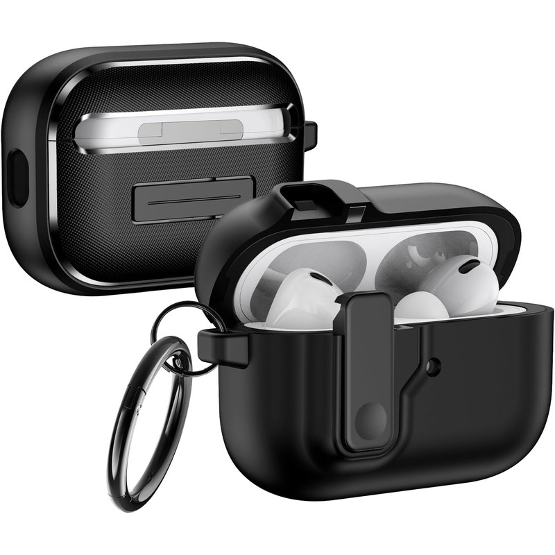 ARGOO Funda para AirPods Pro 2 Cierre Magnético Expulsión Automática,
