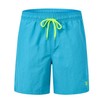 YSENTO Swimwear, Men's Surf Pants, Plain, Amphibious, Ocean Pants, Half