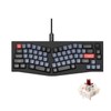 Keychron Q8 Wired Custom Mechanical Keyboard Knob Version, 65% Alice