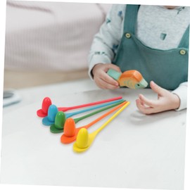 Generic 1 Set Balance Egg and Spoon Race Game for Outdoor Fun and Safe for Balance Training for Parties and Group Activities