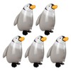 5 Pieces Penguin Balloons, Creative Cartoon Balloons, Funny Balloons, Children'S