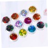 Ipetboom 3sets Nail Gems Manicure Rhinestones Art Stickers DIY Supplies