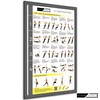 CLEAN SPORTS® Slingtrainer Workout Poster with Four Full Body Workouts