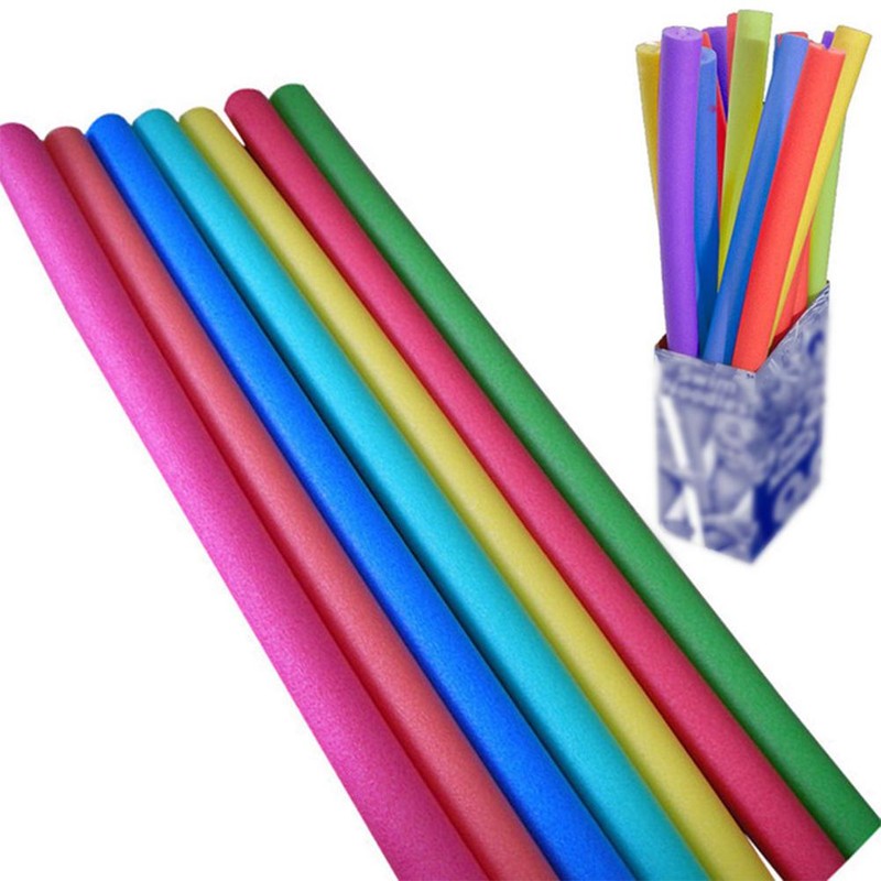 2 Pcs Pool Noodles with 2 Connectors 59 Inch Hollow