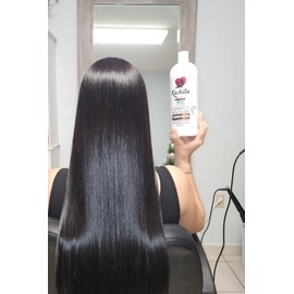Kit NEW Brazilian Keratin Blowout Treatment Kachita Spell Chocolate 32 fl oz + Clarify Shampoo