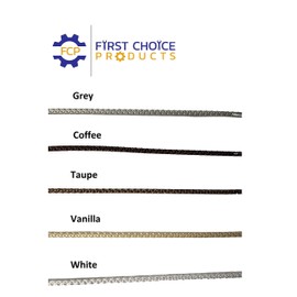 VHOB First Choice Products Cord Loops Fits All Major Brands Like Hunter Douglas, Levolor, Kirsch, Graber, Bali, Used On Most Cellular and Pleated Shades (2.7 mm) (6 Ft, Vanilla)