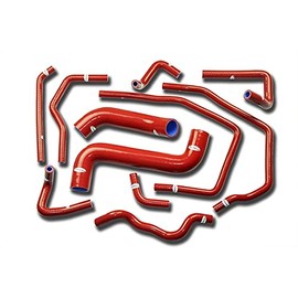 FOR SUBARU IMPREZA WRX/STi GDA/GDB EJ207 00-07 SILICONE RADIATOR HOSE KIT TT1803DRE