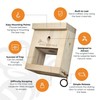 Carpenter Bee Traps for Outside - Carpenter Bee Patrol Trap