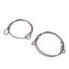 2 Pcs 1 Meter Trailer Lifting Cable 125542 304 Stainless