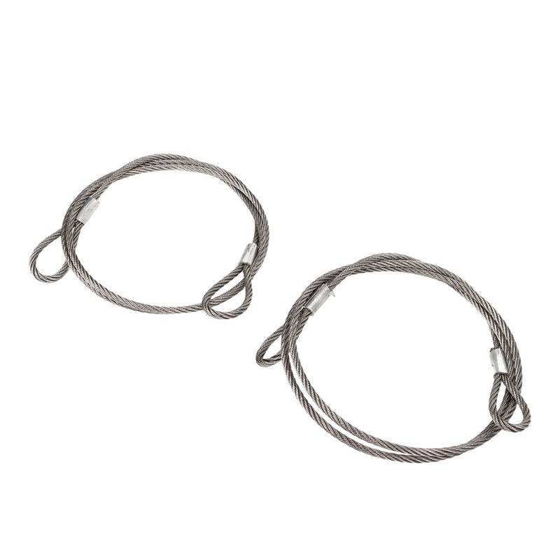 2 Pcs 1 Meter Trailer Lifting Cable 125542 304 Stainless