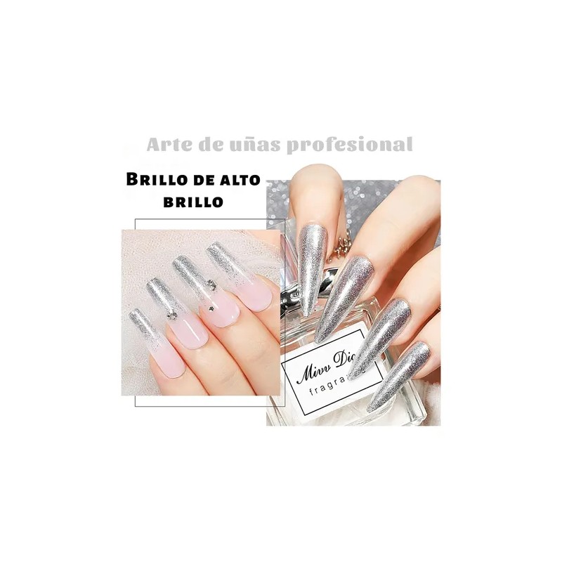 Gel Platinium Decoracion Uñas Gel Esmalte Semipermanentes 4c