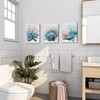 RyounoArt 3 Piece Coastal Wall Art Coral Shell Reef Painting