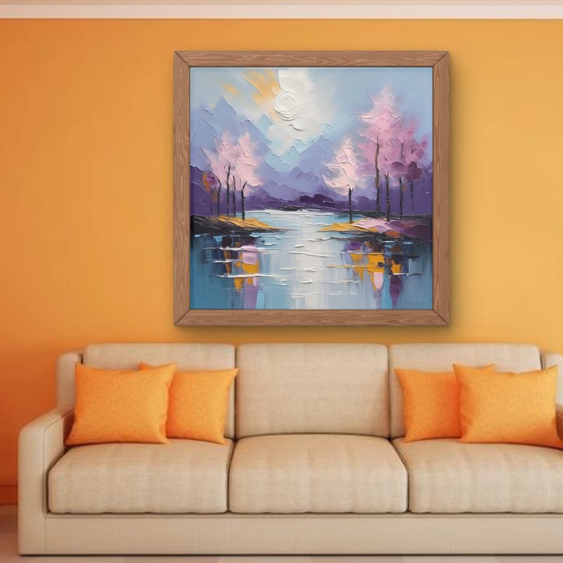 Lilac Waters Wall Art