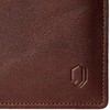 Kuramae Kobo Thin Bill Holder, Vegetable, dark brown