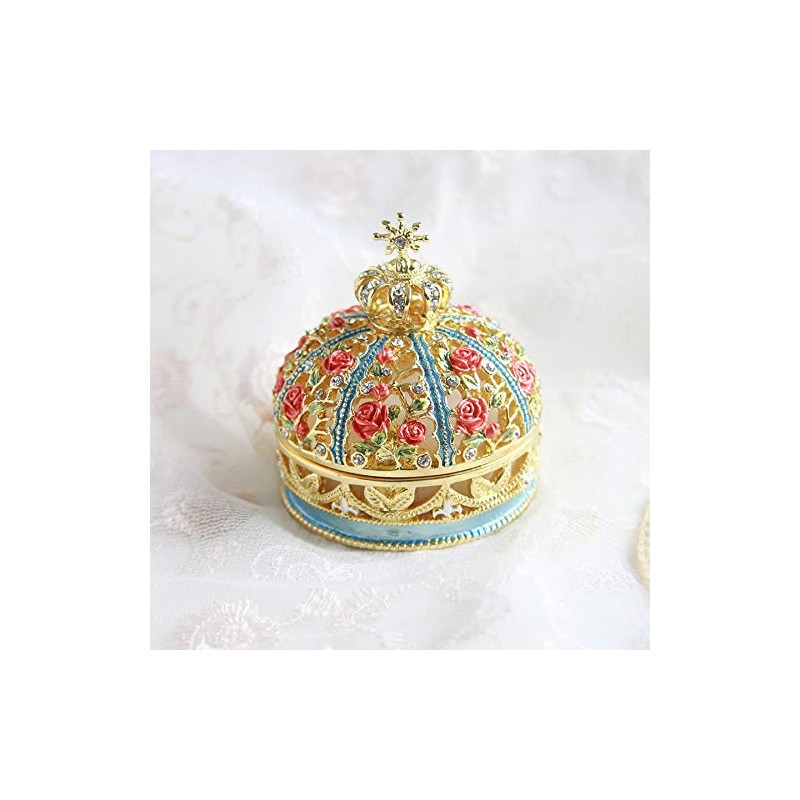 Rose Crown: Pierce 12-ex601 Various Colors (Gold Blue)