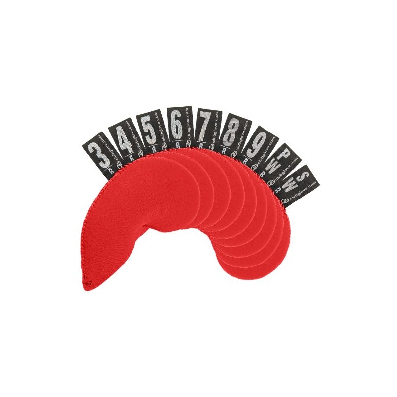 Club Glove Set of 9 regular iron covers, neoprene, ICNR9006,
