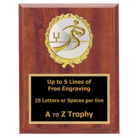 Trophies Fantasy Football Plaque Awards 6x8 Wood Sports Trophy Tournament Free Engraving