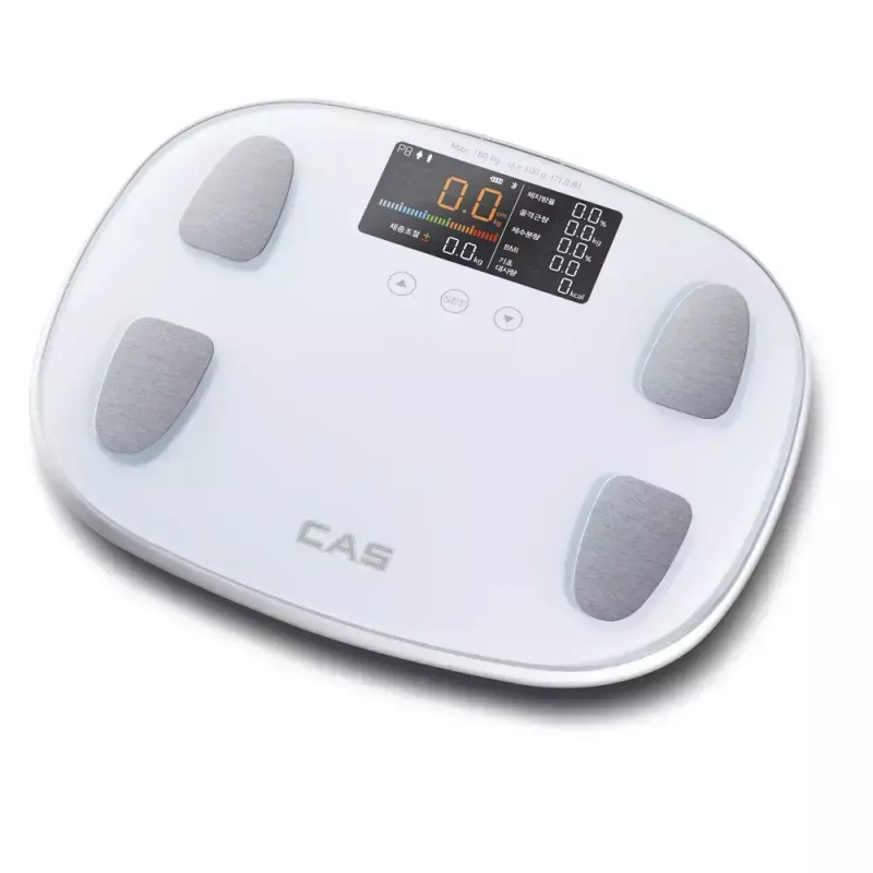 Cass 카스 스마트체중계 BFA-S9 체지방 대형한글화면 가정용체중계 [블랙] Cas Smart