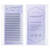 ANNAFRIS ComicElf, 0.07C, 8-15 Eyelash Extensions, Artificial Eyelash Clusters, Volume