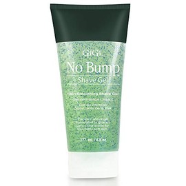GiGi No Bump Skin Smoothing Shave Gel with Salicylic Acid and Chamomile Extract, 6 oz