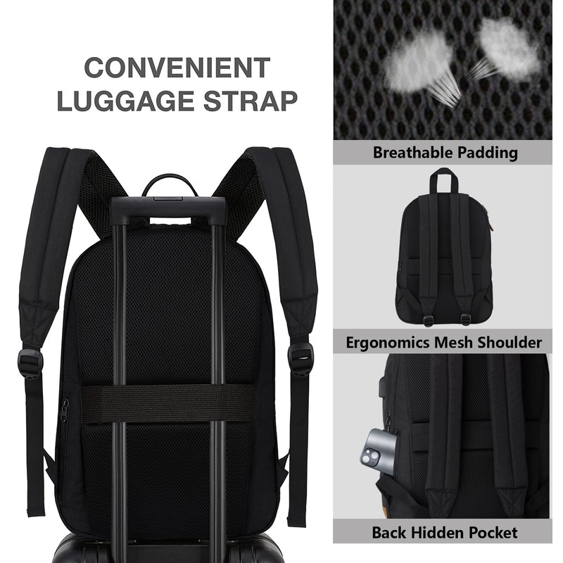 KEOFID classic carry-on travel backpack for men and women, Anti