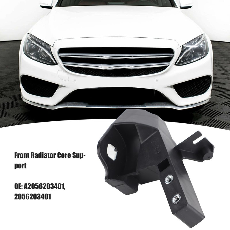 Front Left Radiator Core Support A2056203401 Headlight Impact Bar Bracket