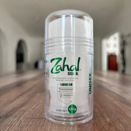 Desodorante Piedra de Alumbre Zahal Natural Stick 120 g Sin Aluminio Vegano