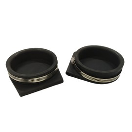 SupremeMarine 12644A1 2 Pcs Exhaust Protector Valve 4" with Clamp for MerCruiser Exhaust Systems 1994 & Up Sierra 18-4457