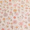 Mateju Single Fitted Sheets Floral Pattern, Soft Microfiber Bed Sheets