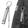VOGARB Keychain Nail Clippers for Men Fingernail and Toenails, Portable