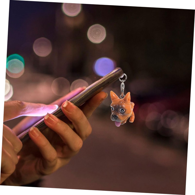 SEWACC 12Pcs Cartoon Dog Earphone Jack Plugs Creative Headphone Dust