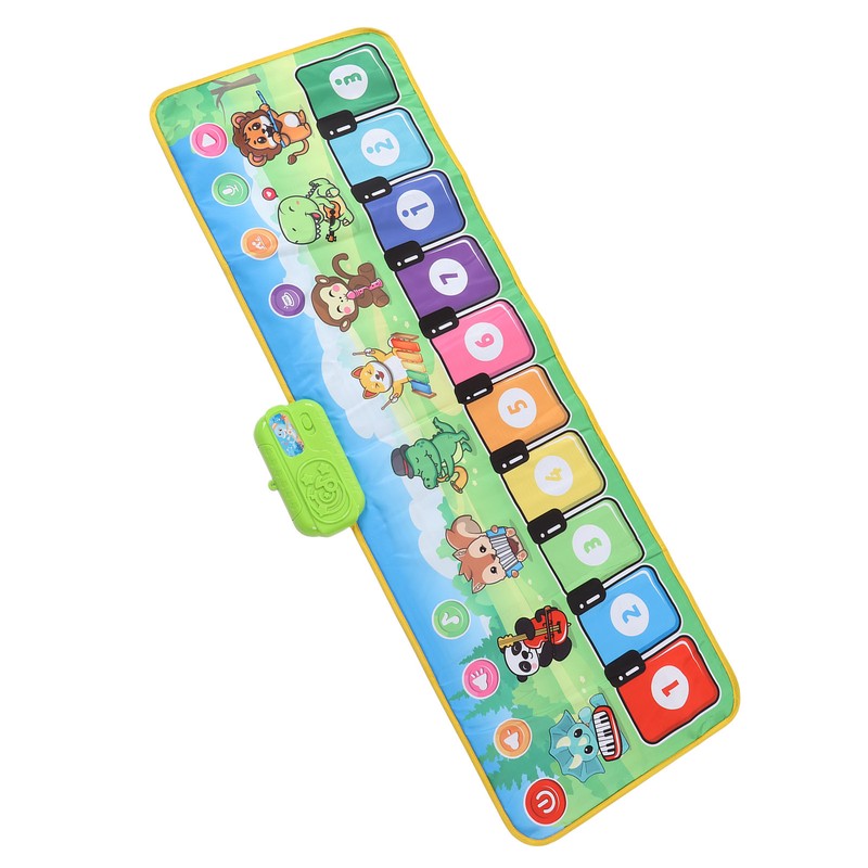 Kids Musical Mat Educational Folding Portable Toddlers Music Floor Keyboard