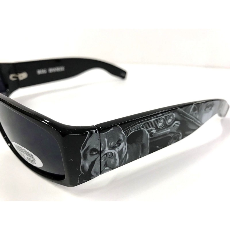 DYSE ONE Shades Pit Bull Impala Black Grey Sunglasses California