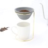 Advance Door Ceraful Coffee Filter and Dripper Stand Set, Approx.