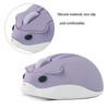 elec Space - Mouse inalámbrico de 2.4 GHz, mouse silencioso