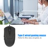 Type C Mouse, Wired USB C Mice Gaming Mouse Ergonomic