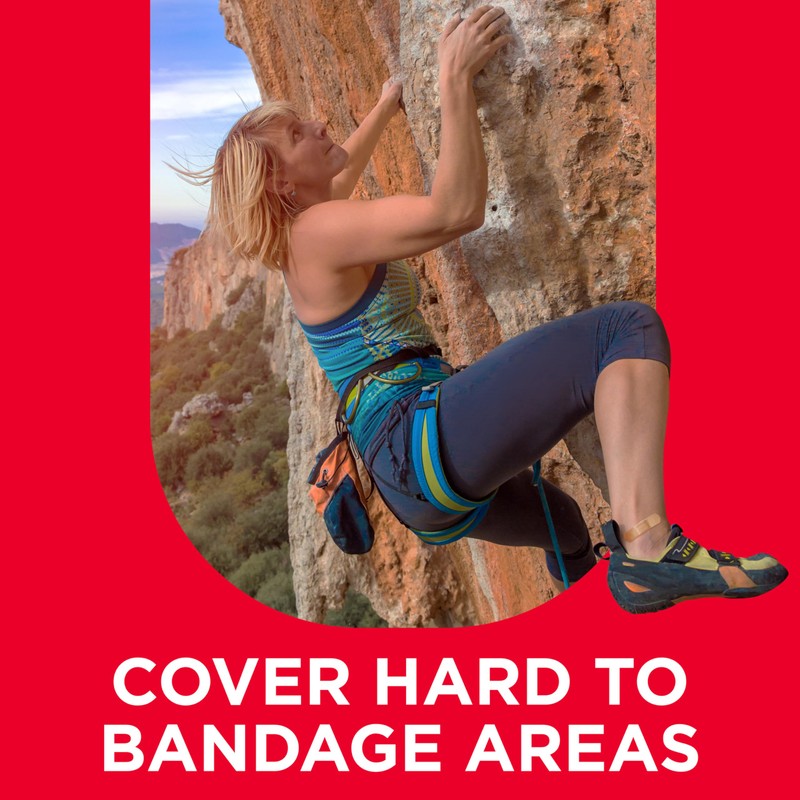 Band-Aid Brand Tough Strips Adhesive Bandage for Minor Cuts &