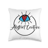 Abstract Couture Classic Logo Pillow Throw Pillow