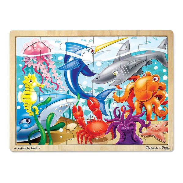 Melissa & Doug Under the Sea Jigsaw Puzzle 24 pc