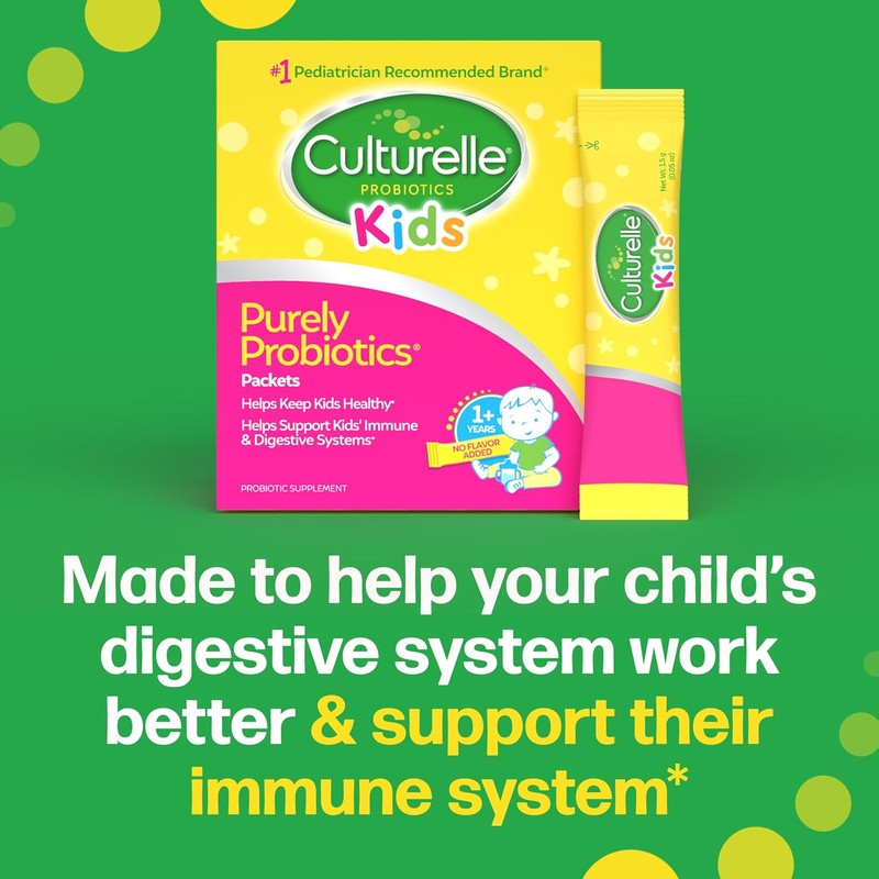 Culturelle Probiotics for Kids Packets, 30 Count