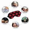 Vnwoalu Lips Sleep Eye Mask Kiss Romantic Red Lipstick Love